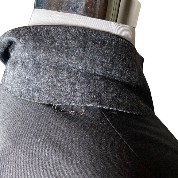 Jack Victor Sport Jacket 41R Loro Piana Zelander Wool Ryder Charcoal Two Button - Picture 7 of 16
